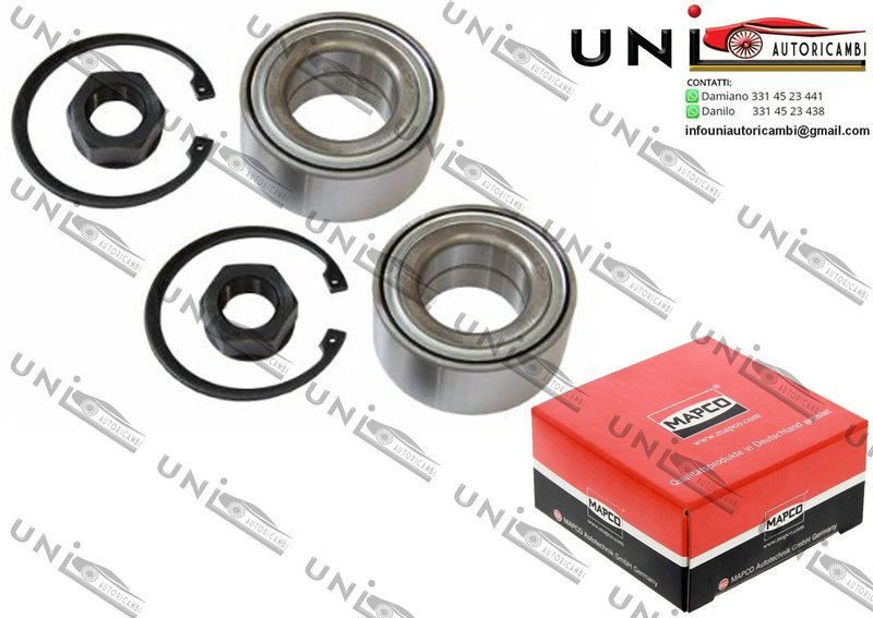 Kit Cuscinetto Ruota Assale / Citroën C8 da 2002 / Fiat Ulysse da 2002 / Lancia Phedra da 2002 / Peugeot 807 da 2002