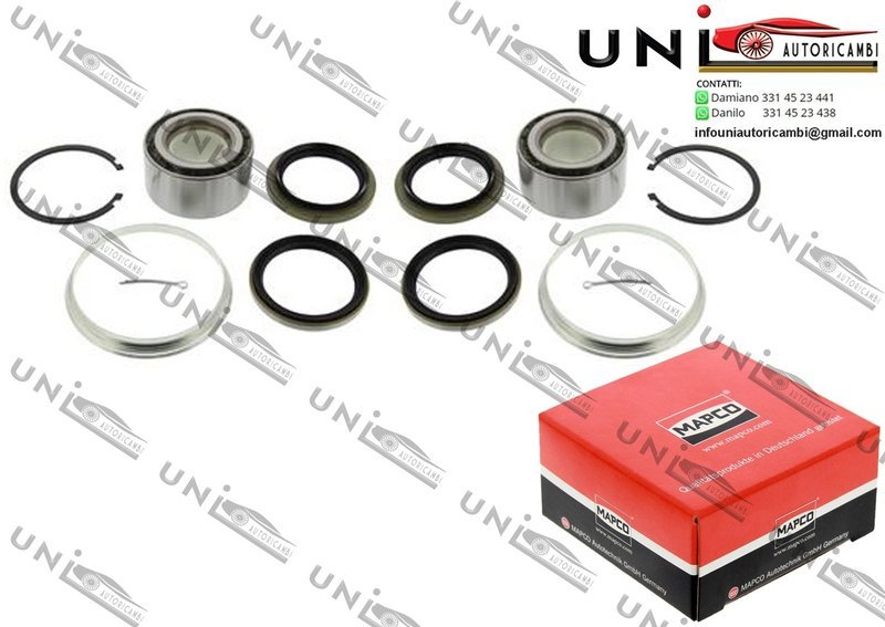 Kit Cuscinetto Ruota Assale Anteriore Bilaterale / Toyota Previa da 1990