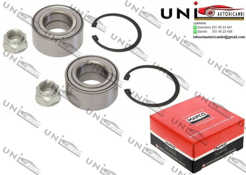 Kit Cuscinetto Ruota Assale / Honda Accord VI / Aerodeck / Coupé / Hatchback da 1998 / Honda CR-V I / II da 1995 / Honda Prelude V da 1996 / Honda Stream da 2001