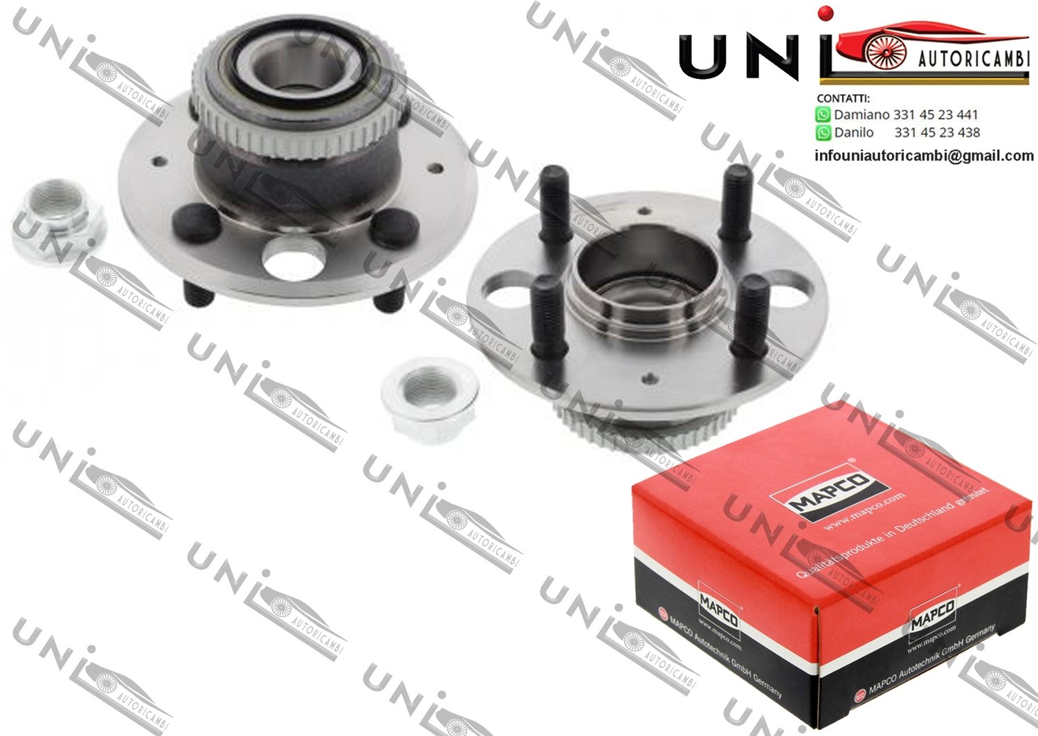 Mozzo Ruota / Honda Civic V Coupé / Hatchback / Tre volumi  / VI Aerodeck / Coupé / Fastback / Hatchback / Tre volumi da 1991 / Honda CRX III da 1992