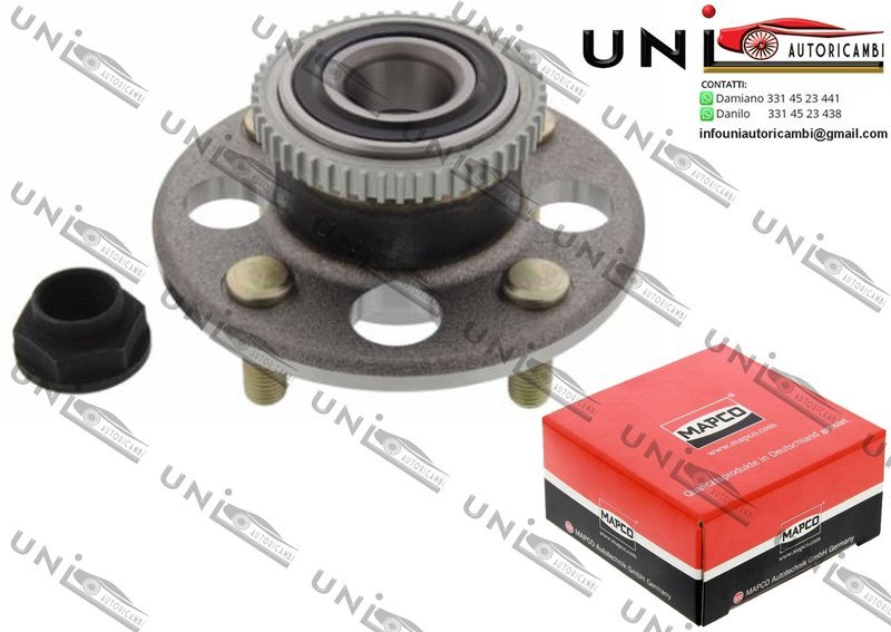 Mozzo Ruota Posteriore Bilaterale / Honda Civic V Tre volumi / VI Coupé / Fastback / Hatchback / Tre volumi da 1991