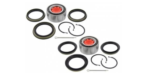 Kit 2 Cuscinetti Ruota Assale Anteriore Bilaterale / Nissan 100 NX da 1990 / Nissan Almera I / Hatchback da 1995 / Nissan Sunny III / Furgonato / Hatchback / Liftback / Traveller da 1990