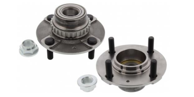 2 Mozzi Ruota Posteriori con Cuscinetto Bilaterale Sinistro + Destro / Hyundai Accent I / Tre volumi da 1994
