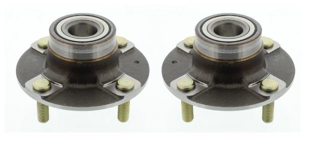 2 Mozzi Ruota con Cuscinetto Posteriore Bilaterale Sinistro + Destro / Hyundai Accent I / Tre volumi da 1994 / Hyundai Coupe da 1996 / Hyundai Lantra I / II / II Wagon da 1990