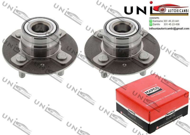 Mozzo Ruota Posteriore Bilaterale / Hyundai Accent II / Tre volumi da 1999