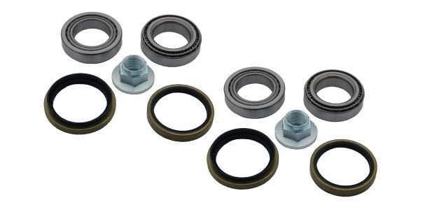 Kit 2 Cuscinetti Ruota Assale Anteriore Sinistro + Destro / Kia Avella / 2 volumi / Coda spiovente da 1995 / Kia Pride / Station wagon da 1990 / Mazda 121 II / III da 1990 / Mazda Demio da 1998