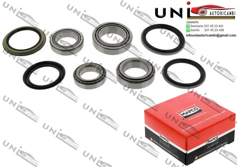 Kit Cuscinetto Ruota Assale / Kia Pregio Autobus da 1995 / Kia Retona da 1999 / Kia Sportage da 1994