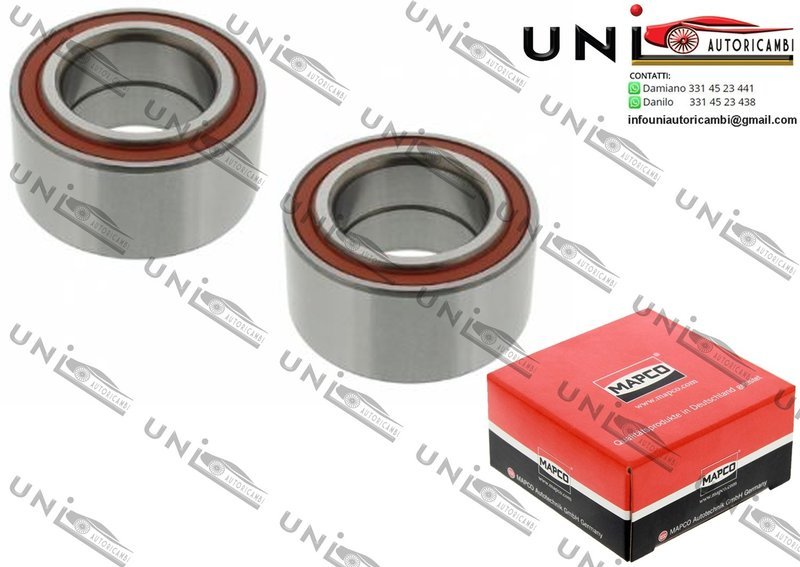 Kit Cuscinetto Ruota Assale Anteriore Bilaterale / Subaru Forester da 1997 / Subaru Impreza 2 volumi / Coda spiovente / Coupé / Station wagon / Tre volumi da 1992 / Subaru Outback da 2000