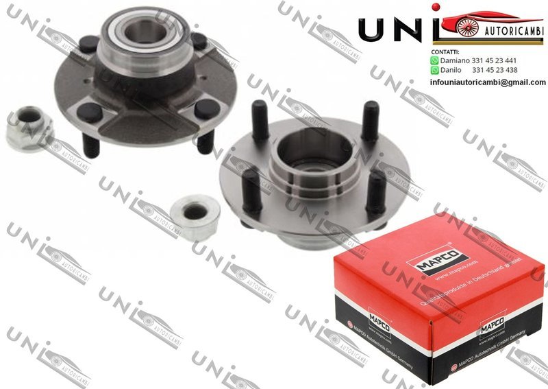 Mozzo Ruota / Suzuki Swift II 2 volumi / Coda spiovente / Tre volumi da 1989