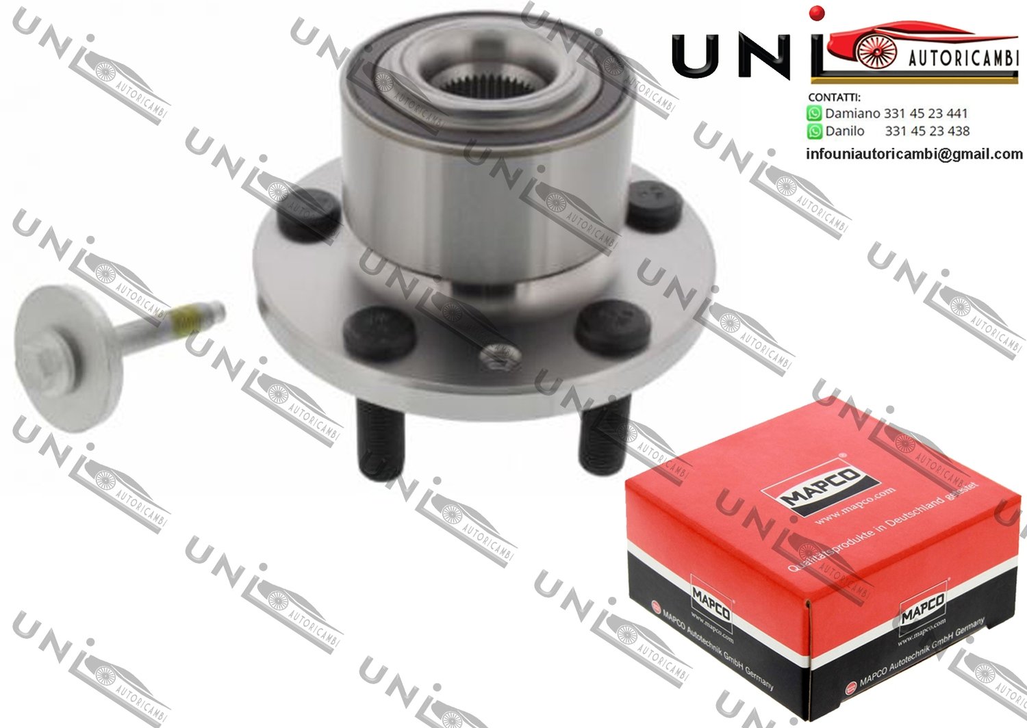 Mozzo Ruota Anteriore Bilaterale / Ford Galaxy da 2006 / Ford S-Max da 2006 / Land Rover Freelander 2 da 2006