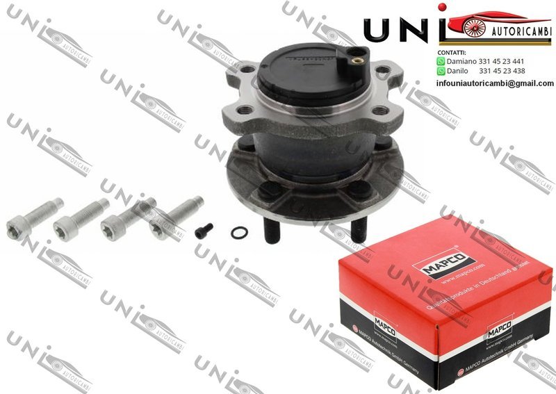 Mozzo Ruota Posteriore Bilaterale / Ford Focus II da 2009 / Ford Kuga I da 2008 / Ford Mondeo IV / Tre volumi / Turnier da 2007