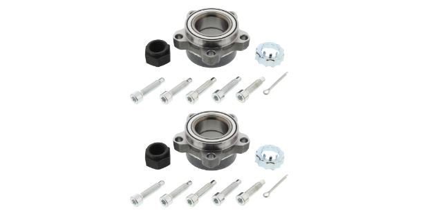 2 Mozzi Ruota Cuscinetti Assale Anteriore Bilaterale Sinistro o Destro / Ford Transit Autobus / Furgonato / Pianale piatto / Telaio da 2000