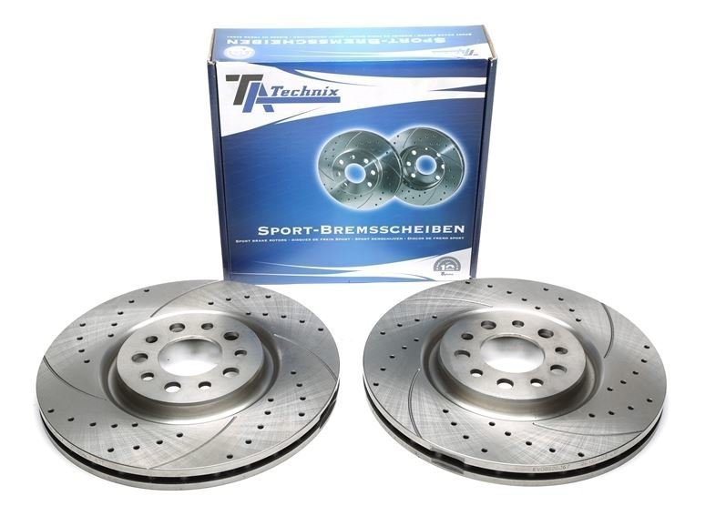 KIT 2 DISCHI ANTERIORI 330x28 PER:  Alfa Romeo 159 / 159 Sportswagon / Brera / Giulietta / Spider / Jeep Cherokee