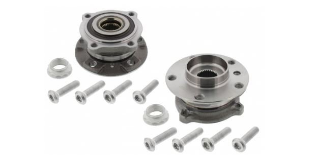 2 Mozzo Ruota con cuscinetto Sinistro + Destro / BMW X5 e70 da 2006 / BMW X6 E71 E72 da 2007