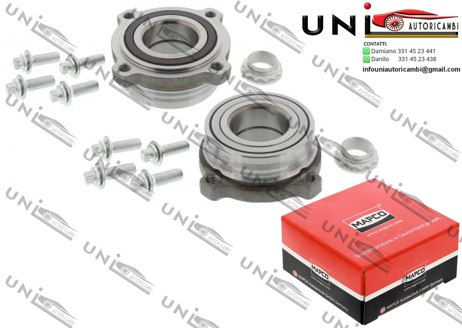 Kit Cuscinetto Ruota Assale / BMW X5 da 2006 / BMW X6 da 2007