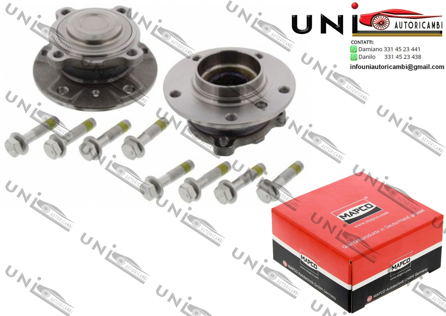 Mozzo Ruota / BMW 1 / Cabriolet / Coupé da 2003 / BMW 3 / Cabriolet / Coupé / Touring da 2004 / BMW X1 da 2009 / BMW Z4 Roadster da 2009