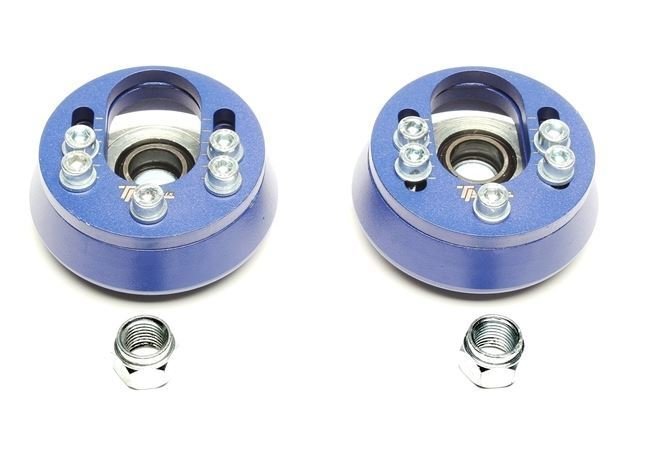 2 Piastre Camber Regolabili degli Ammortizzatori Anteriori: per VW BORA, GOLF 4 , SEAT LEON, Audi A3 per Assetto a Ghiera