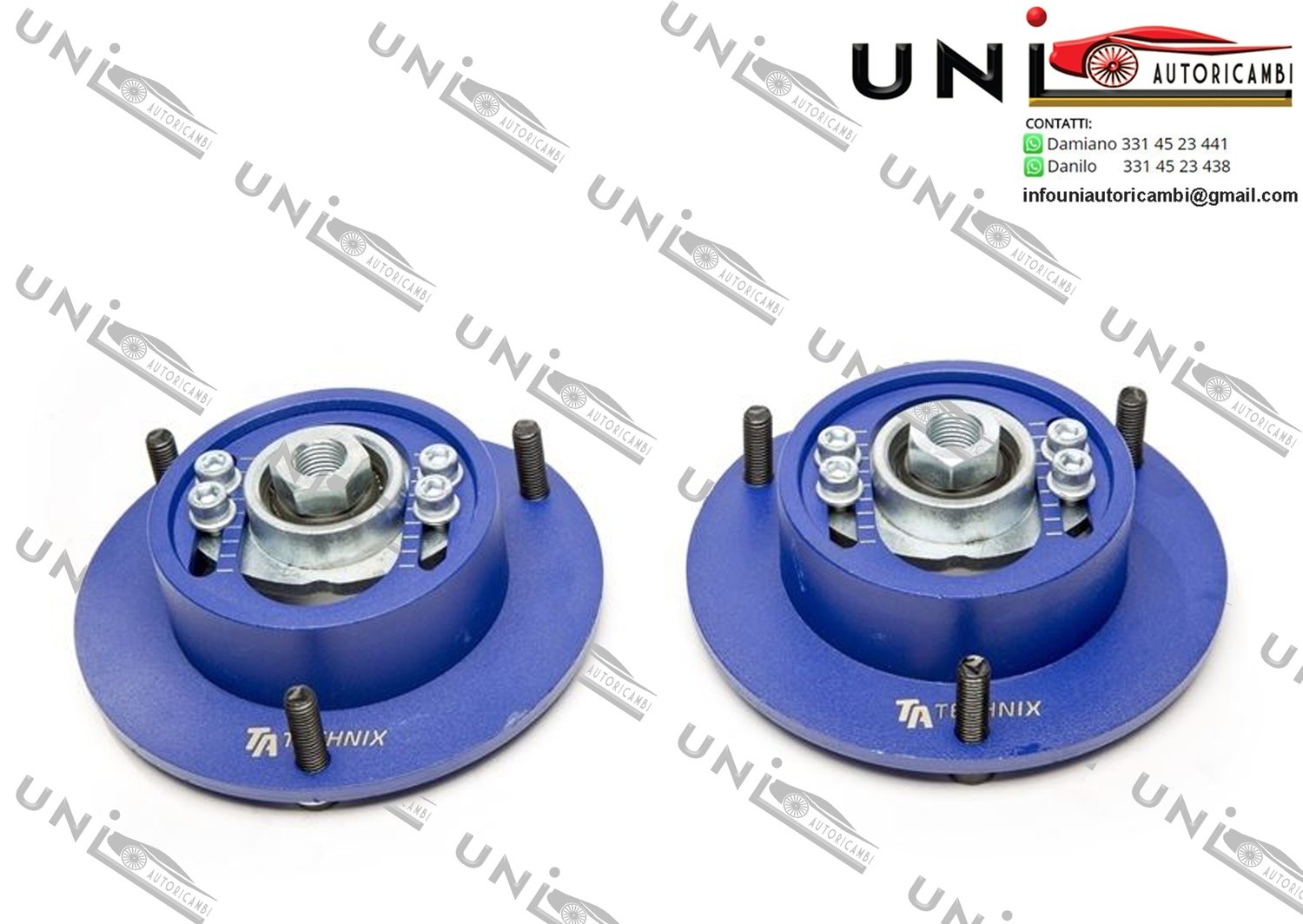 Piastre Camber Regolabili degli Ammortizzatori Anteriori: per MERCEDES BENZ Modelle Klasse E W124​ ,  S124​, C124​, A124​ ESCLUSO MODELLI 4X4​ -per Assetto a Ghiera