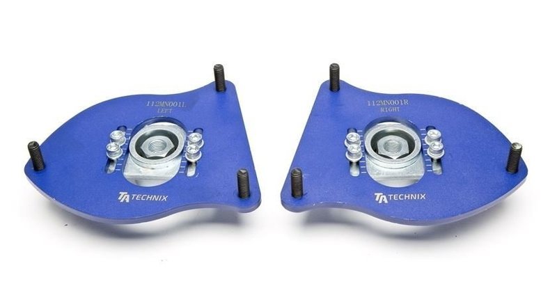 Piastre Camber Regolabili degli Ammortizzatori Anteriori: per Mini (R50 )​,(R53)​,Mini Cabrio (R52)​per Assetto a Ghiera