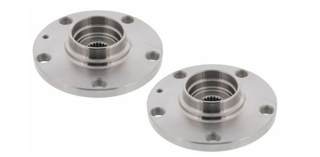 KIT 2 Mozzi Ruota Anteriore Bilaterali con cuscinetti / VW Caddy I da 1982 / VW Golf I / Cabriolet / II da 1974 / VW Jetta I da 1978 / VW Scirocco da 1974