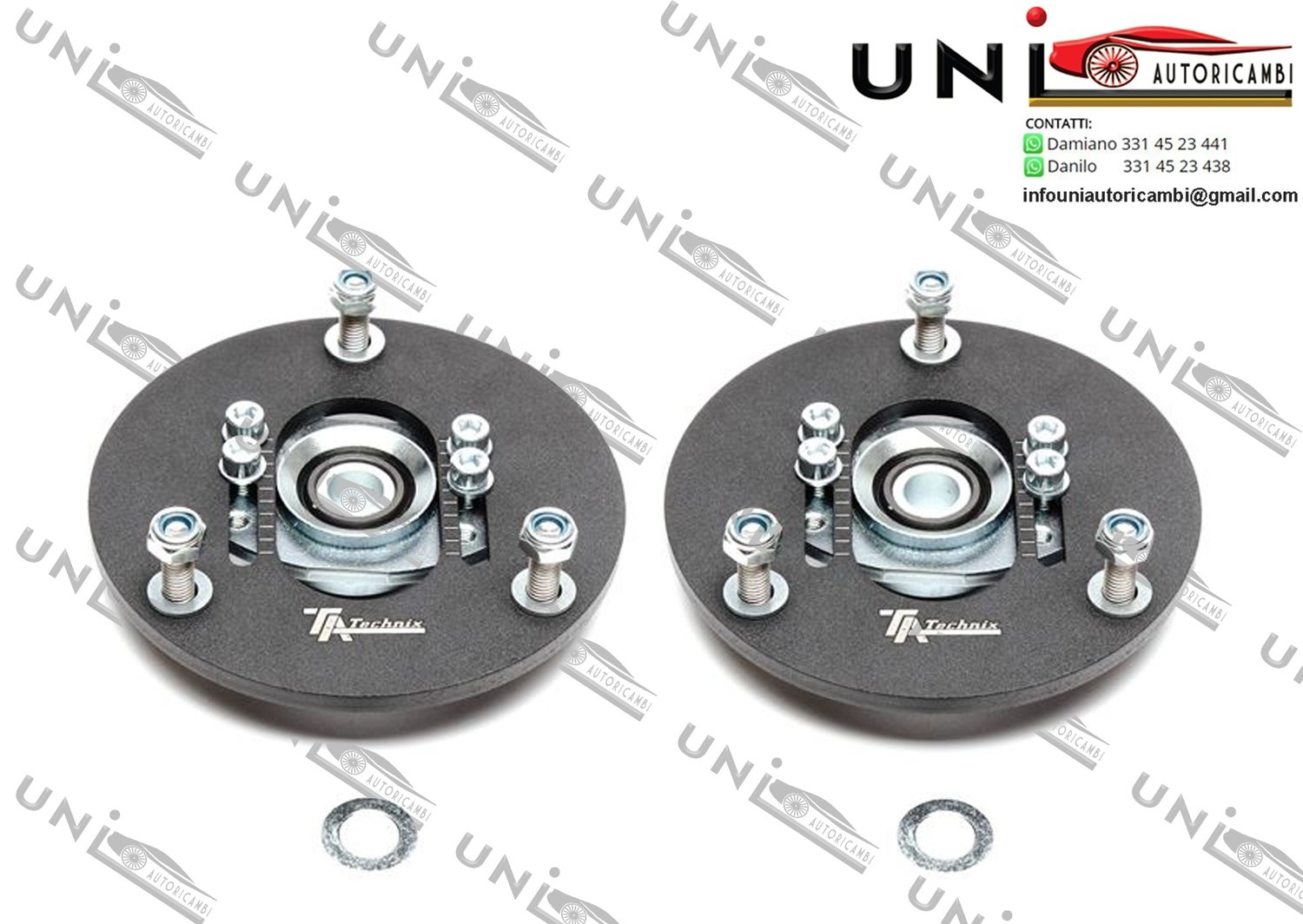 Piastre Camber Regolabili degli Ammortizzatori Anteriori: per BMW 3 Serie (E30, E 28, E 34)/BMW 6 Serie (E24)/BMW Z1 Roadster /ESCLUSO 4X4 -per Assetto a Ghiera