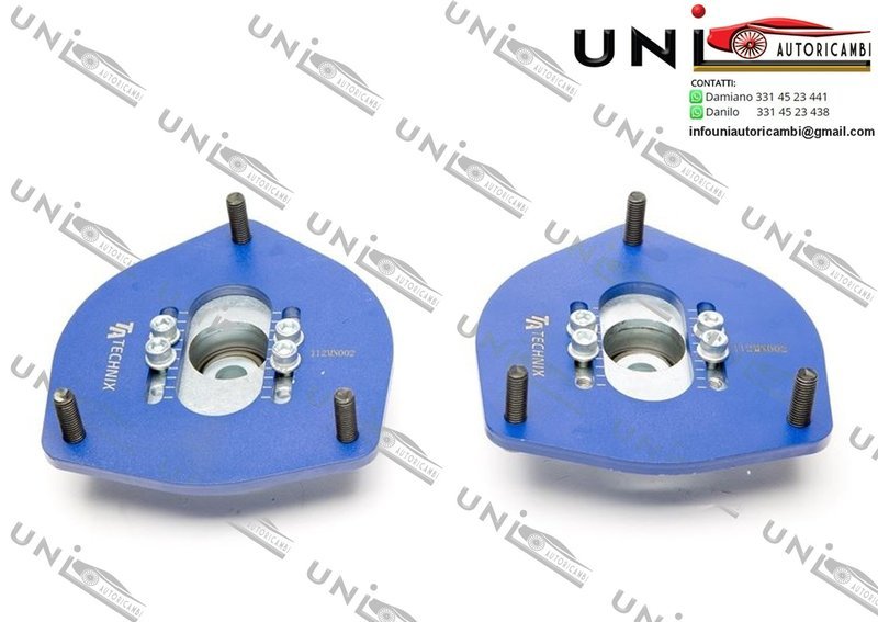 Piastre Camber Regolabili degli Ammortizzatori Anteriori: per Mini R55/R56/R57/R58/R59/R60/R61-per Assetto a Ghiera