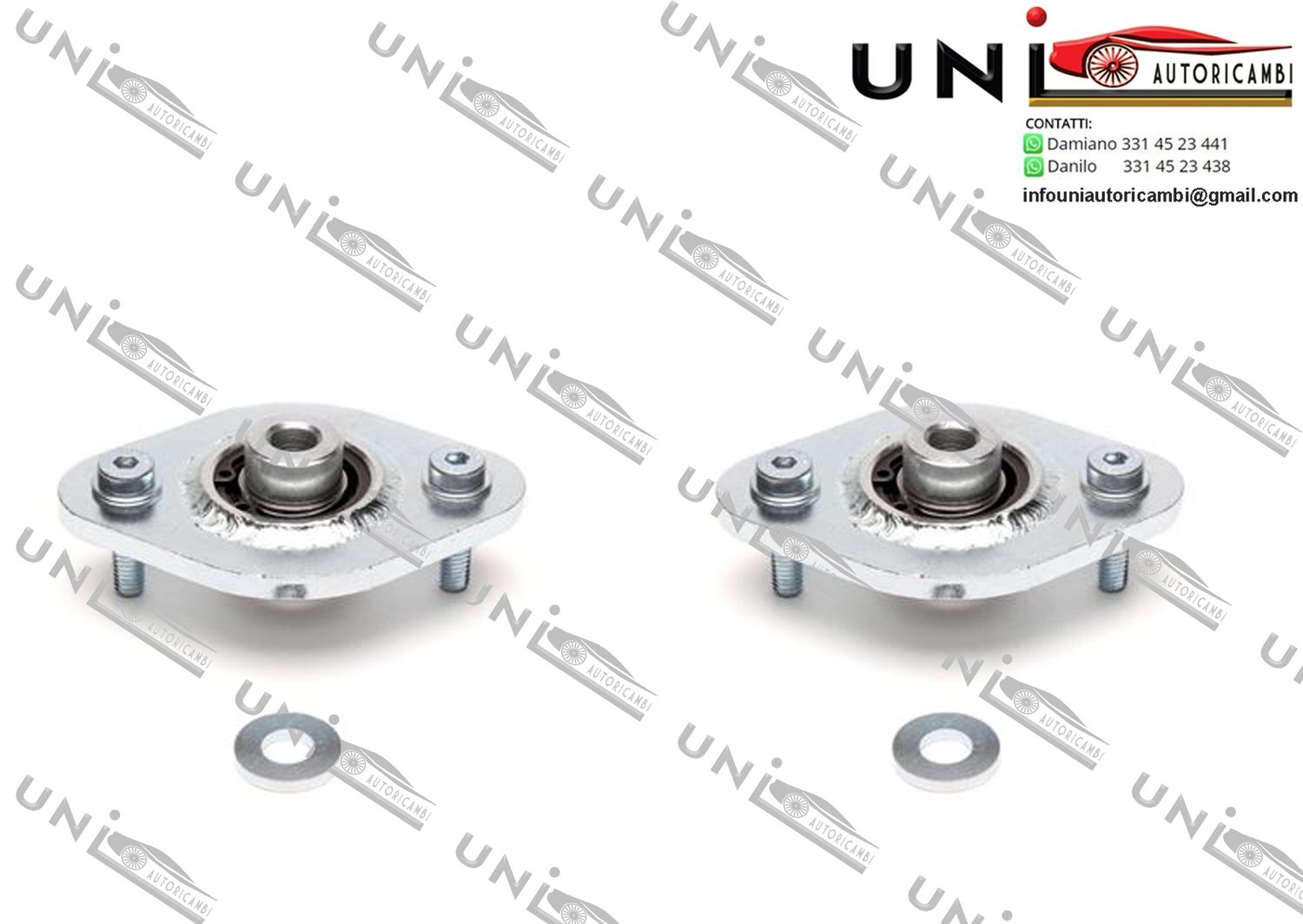 2 Piastre Camber Regolabili degli Ammortizzatori Posteriori : per BMW SERIE 3(E 36) (E 46) BMW Z4 ,BMW Z3-per Assetto a Ghiera