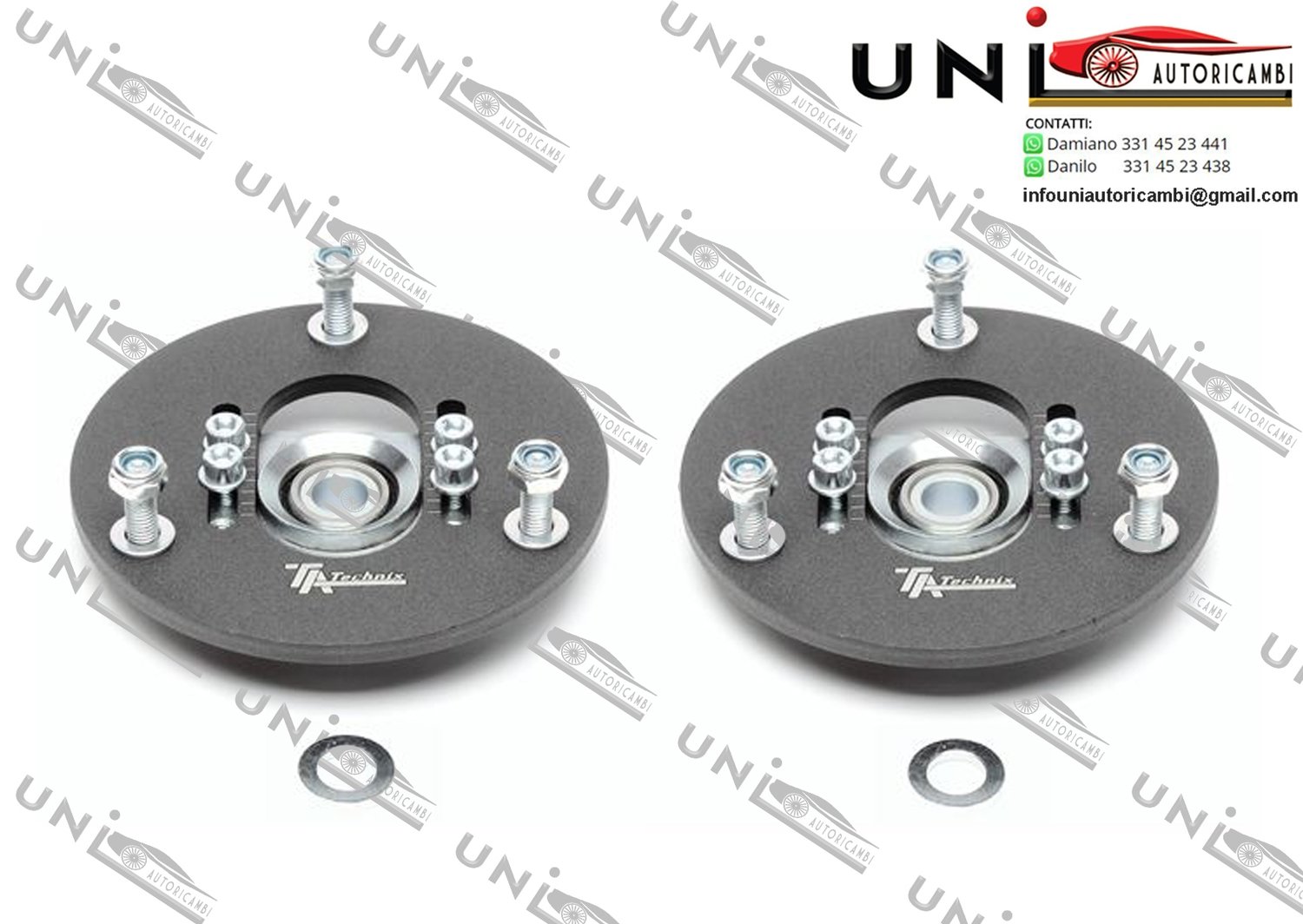 Piastre Camber Regolabili degli Ammortizzatori Anteriori: per BMW SERIE 1,SERIE 3,SERIE 5,SERIE 6, X3 ,X1-per Assetto a Ghiera