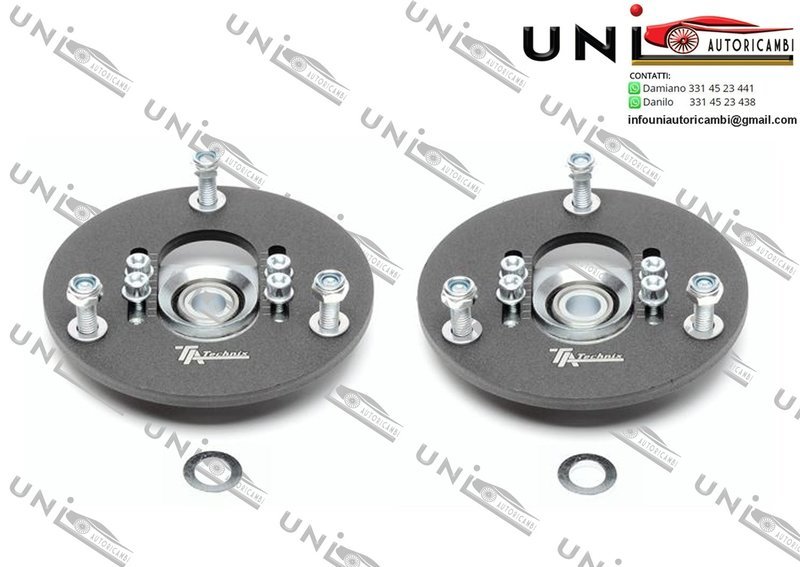 Piastre Camber Regolabili degli Ammortizzatori Anteriori: per BMW SERIE 1,SERIE 3,SERIE 5,SERIE 6, X3 ,X1-per Assetto a Ghiera