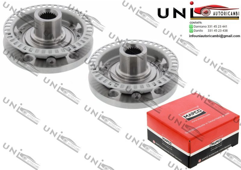 Mozzo Ruota Anteriore Bilaterale / Seat Cordoba / Vario da 1993 / Seat Ibiza II / III da 1993 / Seat Inca da 1995 / Seat Toledo I da 1991 / VW Corrado da 1988