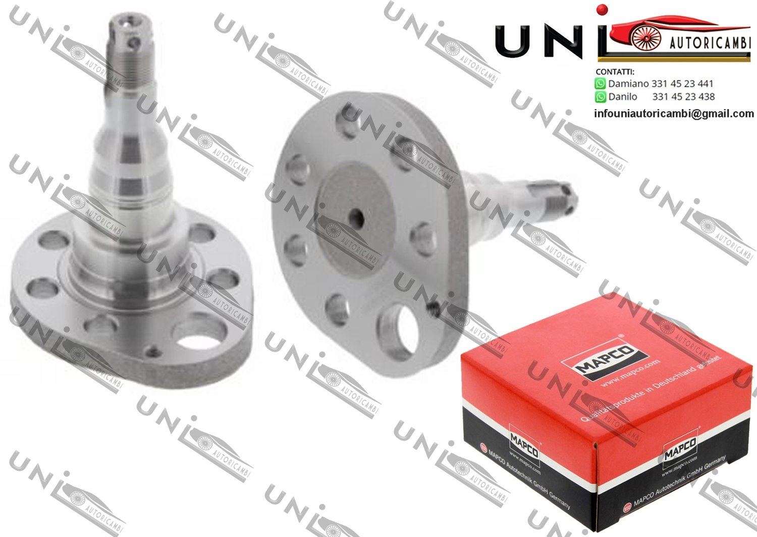 Mozzo Ruota / VW Golf II / III / III Variant / IV Cabriolet da 1983 / VW Jetta II da 1984 / VW Passat / Variant da 1988 / VW Vento da 1991