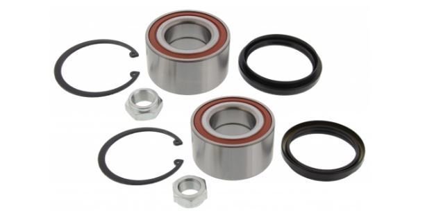 Kit 2 Cuscinetti Ruota Anteriori / VW Transporter T3 Autobus / Furgonato / Pianale piatto / Telaio da 1984