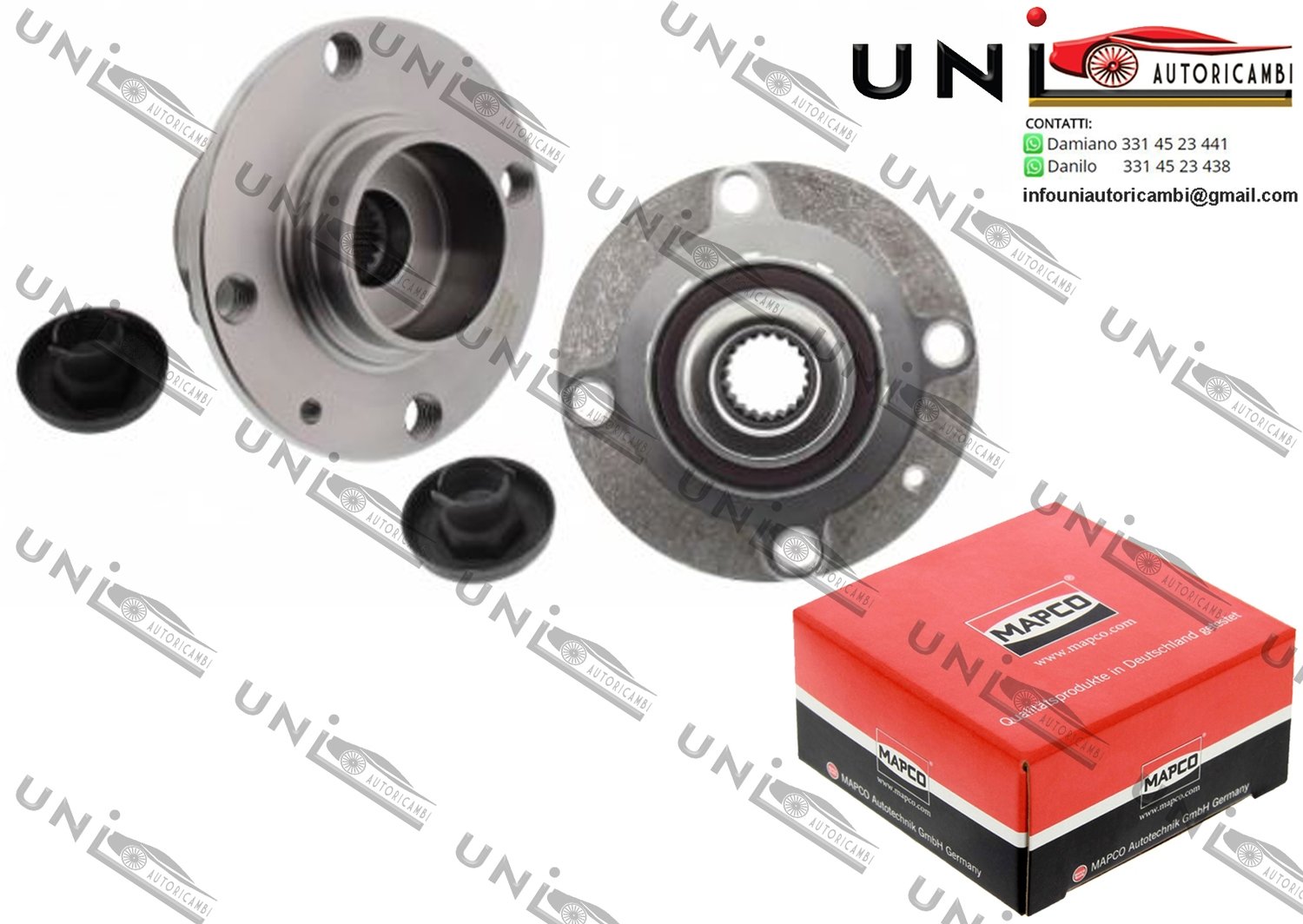 Mozzo Ruota / Audi A2 da 2001 / VW Lupo da 1999