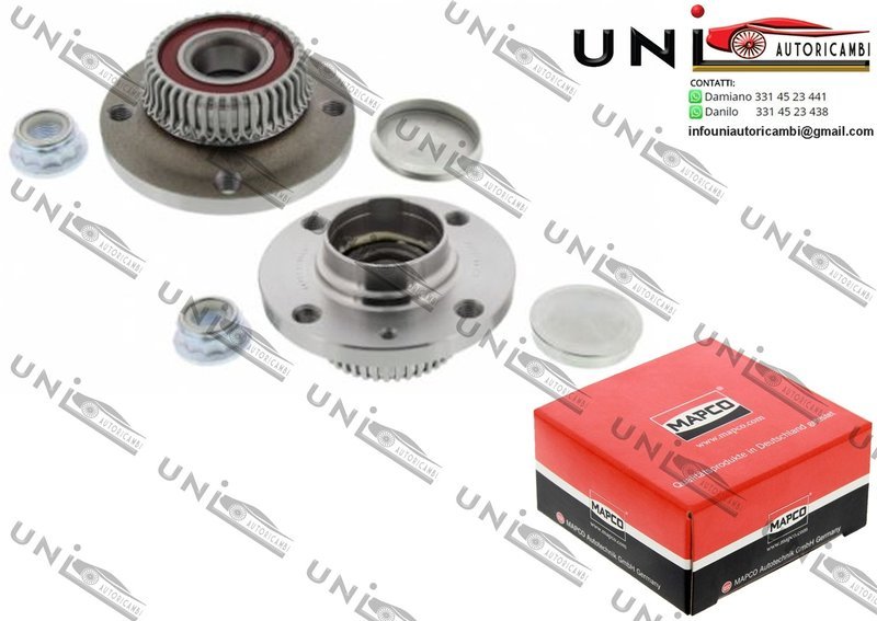 Mozzo Ruota / Seat Arosa da 1997 / Seat Cordoba / Vario da 1993 / Seat Ibiza II / III / IV da 1993 / VW Lupo da 1998 / VW Polo / Classic / Furgonato / Variant da 1992