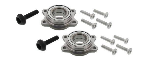 Kit 2 Cuscinetti Ruota Assale Anteriore / Posteriore Bilaterale / Audi A4 / Avant / Cabriolet da 2000 / Audi A6 / Avant da 1997 / Audi A8 da 1996 / Seat Exeo / ST da 2008 / VW Passat / Variant da 2001