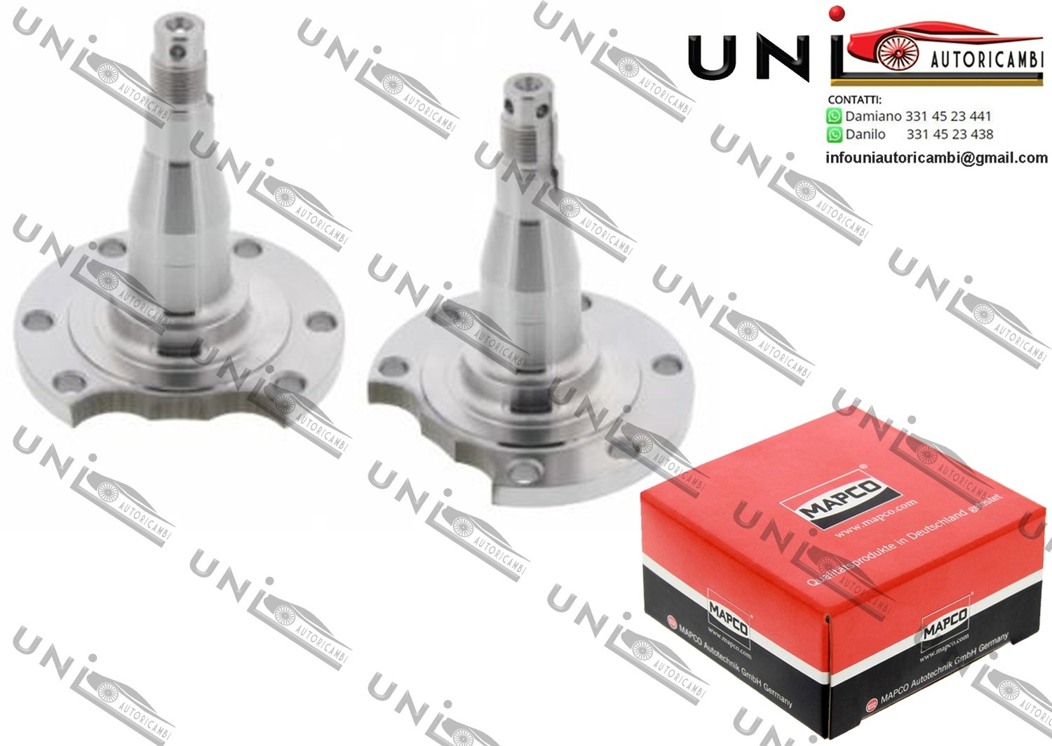 Mozzo Ruota / Audi 100 / Avant da 1976 / Audi 200 / Avant da 1979 / Audi 80 / Avant da 1986 / Audi 90 da 1984 / Audi A4 / Avant da 1994 / Audi A6 / Avant da 1994 / Audi Cabriolet da 1991