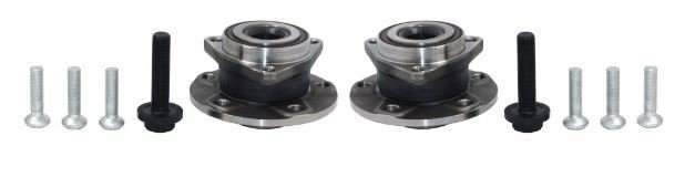 2 Mozzi Ruota con Cuscinetto Ruota Assale Anteriore / Posteriore / Audi A3 da 2003 / Audi A3 Cabriolet da 2008 / Audi A3 Limousine da 2013 / Audi A3 Sportback da 2004 / Audi TT / Roadster da 2014