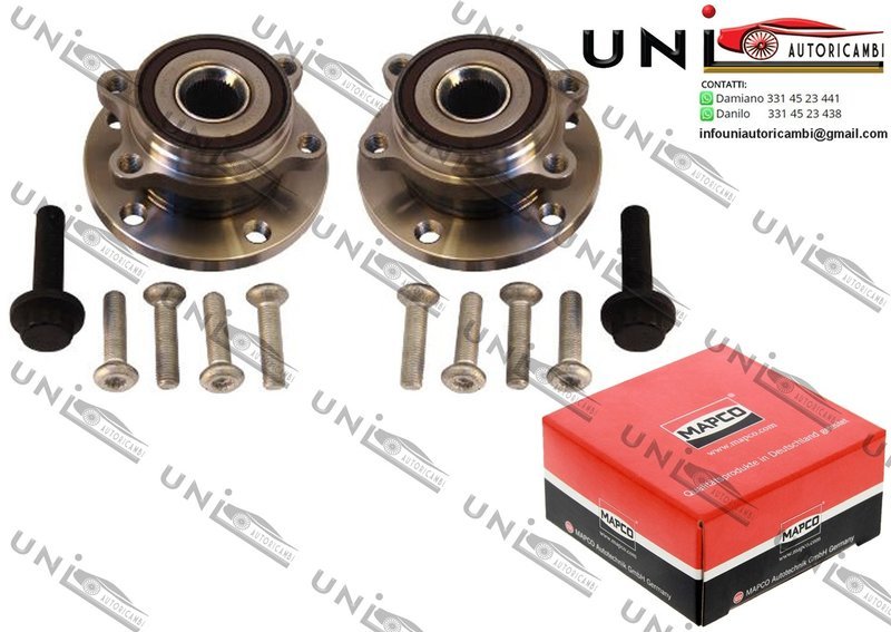 Mozzo Ruota Anteriore Bilaterale / Audi A3 / Cabriolet / Sportback da 2003 / Audi TT / Roadster da 2006 / Seat Altea / XL da 2004 / Seat Leon da 2005 / Seat Toledo III da 2004