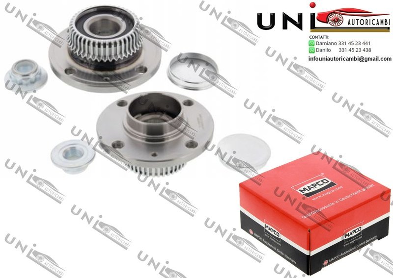 Mozzo Ruota / Seat Inca da 1995 / VW Caddy II Furgonato / Station wagon da 1995