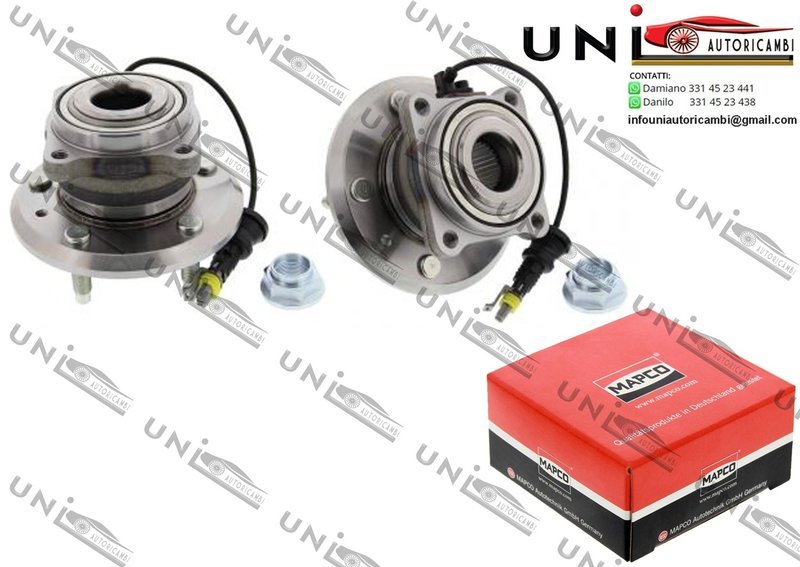 2 Mozzi Ruota Posteriori Bilaterali Sinistro o Destro / Chevrolet Captiva da 2006 / Opel Antara da 2006 / Vauxhall Antara da 2006