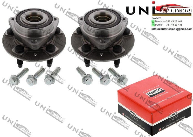 Mozzo Ruota Posteriore Bilaterale / Chevrolet Malibu da 2012 / Opel Insignia / Station wagon / Tre volumi da 2008 / Saab 9-5 da 2010 / Vauxhall Insignia Mk I / Station wagon / Tre volumi da 2008