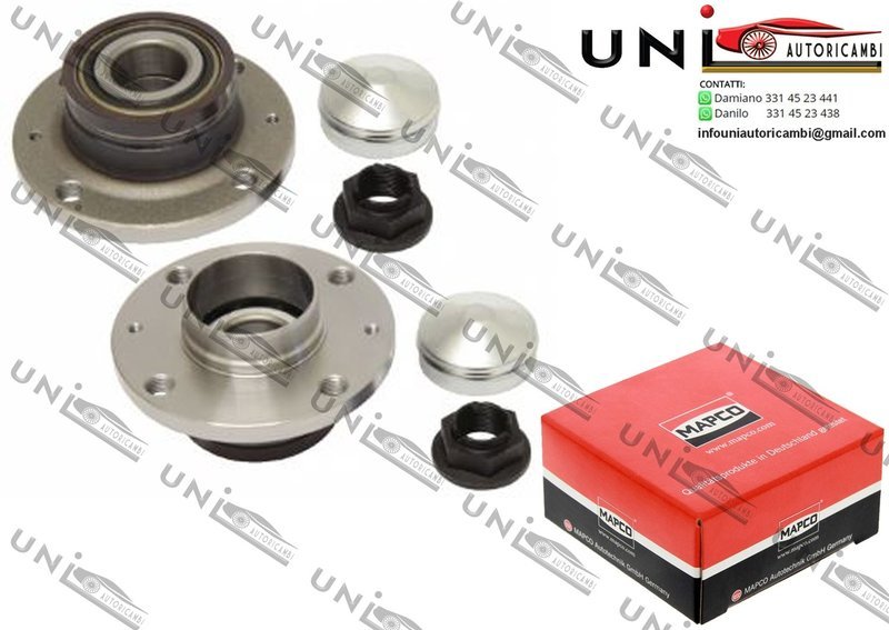 Mozzo Ruota / Opel Adam da 2012 / Opel Corsa D / Van da 2006 / Vauxhall Adam da 2012 / Vauxhall Corsa Mk III da 2006 / Vauxhall Corsavan Mk III da 2006