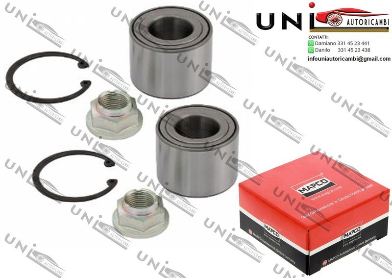 Kit Cuscinetto Ruota Assale / Nissan Primastar Autobus / Furgonato da 2001 / Opel Vivaro Combi / Furgonato / Pianale piatto / Telaio da 2001