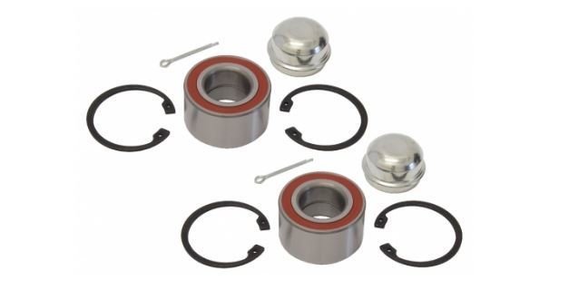 Kit 2 Cuscinetti Ruota Assale Anteriori Bilaterali / Opel Meriva da 2003 / Opel Tigra TwinTop da 2004 / Vauxhall Corsa Mk II (C) da 2000 / Vauxhall Corsavan Mk II (C) da 2000