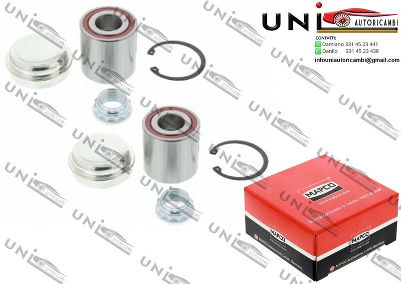 Kit Cuscinetto Ruota Assale / Mercedes-Benz Classe A da 1997