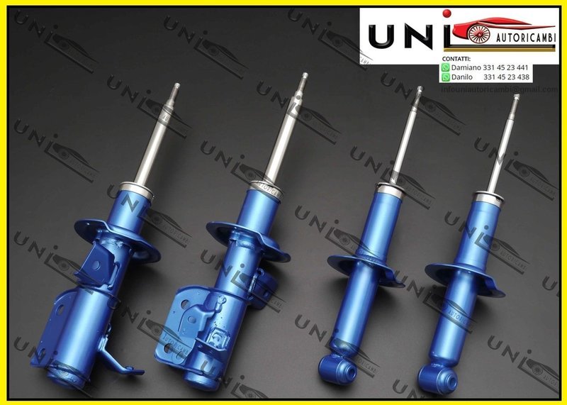 4 Ammortizzatori sportivi ad Olio UniREINFORCED  50% più rigidi per ALFA 147 156 GT dal 2001 1.9 JTD
