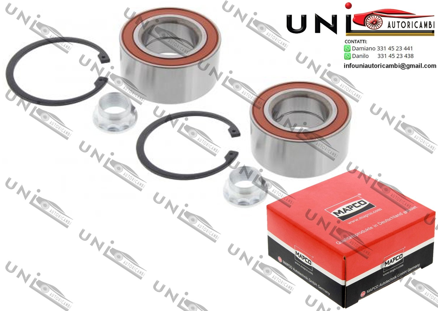 Kit Cuscinetto Ruota Assale / Mercedes-Benz Classe E / Station wagon da 1996