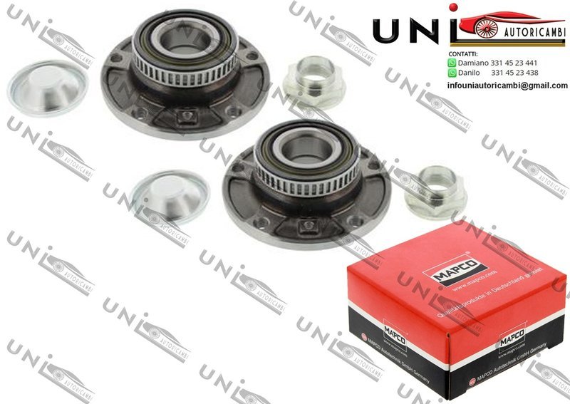 Mozzo Ruota Anteriore Bilaterale / BMW 5 / Touring da 1988 / BMW 7 da 1986 / BMW 8 da 1990 / BMW Z3 Coupé / Roadster da 1995 / BMW Z4 Coupé / Roadster da 2003