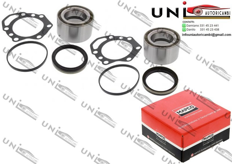 Kit Cuscinetto Ruota Assale / Mercedes-Benz Classe G / Fuoristrada aperto da 1996 / VW LT 28-35 II Autobus da 1996 / VW LT 28-46 II Furgonato / Pianale piatto / Telaio da 1996