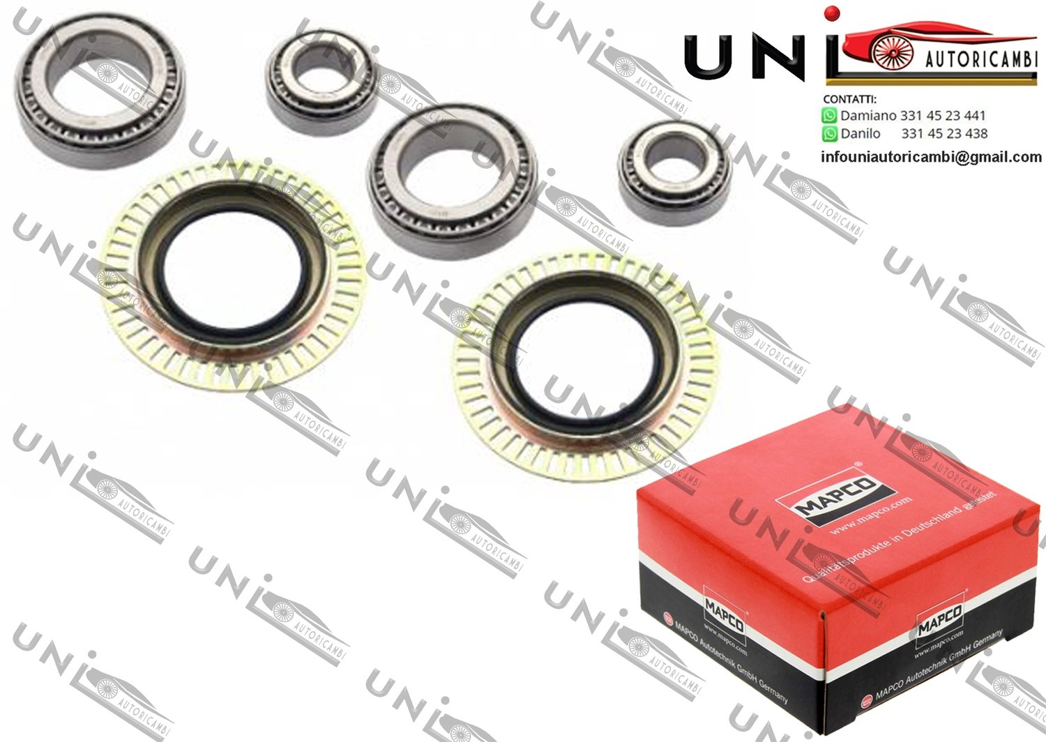 Kit Cuscinetto Ruota Assale / Mercedes-Benz Classe S / Coupé da 1998